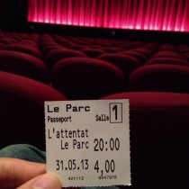 Avant-première de l'Attentat au cinéma Le Parc (Liège)